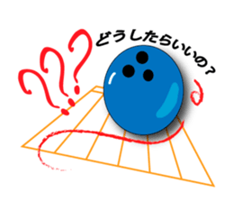 Bowling family sticker #5531773