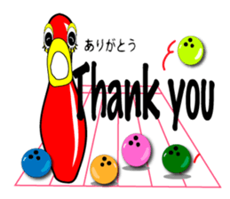 Bowling family sticker #5531783