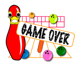 Bowling family sticker #5531786