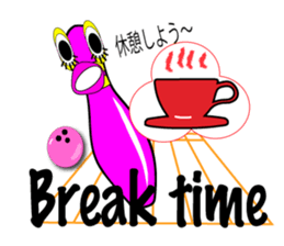 Bowling family sticker #5531788