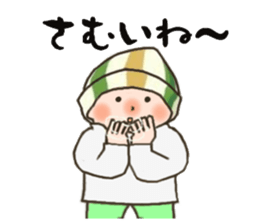 Mr. Mohawk(3)Winter Version sticker #5532591