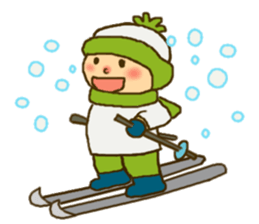 Mr. Mohawk(3)Winter Version sticker #5532594