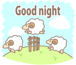 Good night sticker #5532952