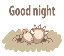 Good night sticker #5532969