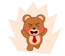 Naughty bear sticker #5533190