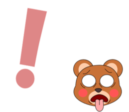 Naughty bear sticker #5533195