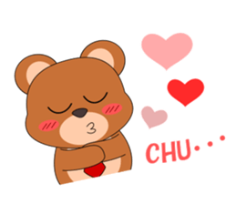 Naughty bear sticker #5533201