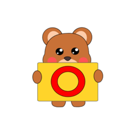 Naughty bear sticker #5533202