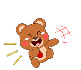 Naughty bear sticker #5533207