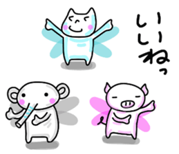 yurukabakun and cute friends sticker #5533519