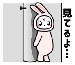 TEMCORON -Worrier rabbit version- sticker #5533842