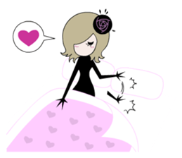 Sad Princess sticker #5534013