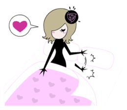 Sad Princess sticker #5534013