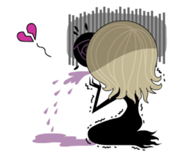 Sad Princess sticker #5534014
