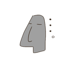 The moai's way of life sticker #5534027