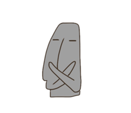 The moai's way of life sticker #5534057