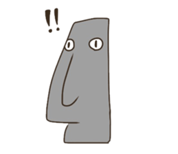 The moai's way of life sticker #5534059