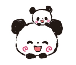 panda de  enjoy3 sticker #5534445