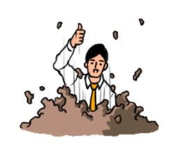 Salaryman Yamasaki Shigeru 2 sticker #5534509