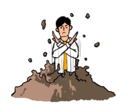 Salaryman Yamasaki Shigeru 2 sticker #5534510