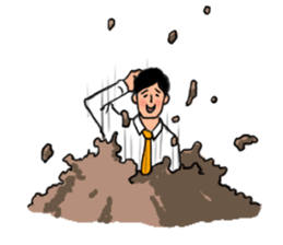 Salaryman Yamasaki Shigeru 2 sticker #5534511