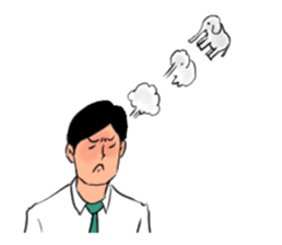 Salaryman Yamasaki Shigeru 2 sticker #5534523