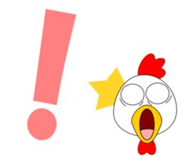 Always cheerful chicken sticker #5534555