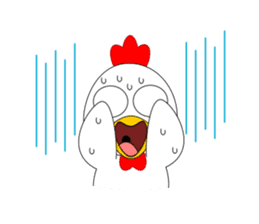 Always cheerful chicken sticker #5534561
