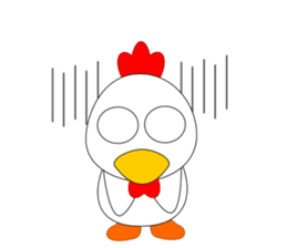 Always cheerful chicken sticker #5534571