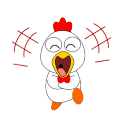 Always cheerful chicken sticker #5534576