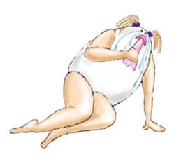 Eggman&woman  FINAL sticker #5534700