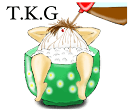 Eggman&woman  FINAL sticker #5534719