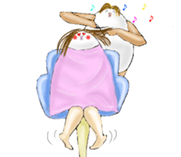 Eggman&woman  FINAL sticker #5534724