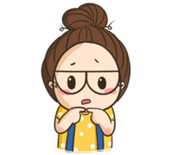 TuaGom : a little cute girl 2 sticker #5534826