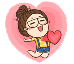 TuaGom : a little cute girl 2 sticker #5534834