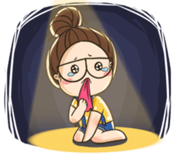 TuaGom : a little cute girl 2 sticker #5534850