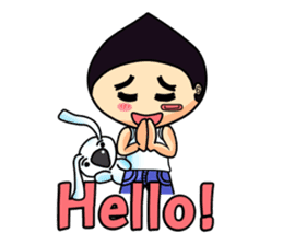 Mr. Waterchestnut and Choei Moei (ENG) sticker #5536063