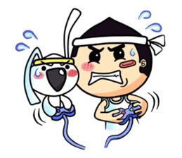 Mr. Waterchestnut and Choei Moei (ENG) sticker #5536066