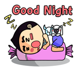 Mr. Waterchestnut and Choei Moei (ENG) sticker #5536067