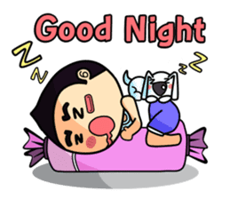 Mr. Waterchestnut and Choei Moei (ENG) sticker #5536067