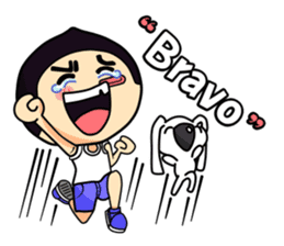 Mr. Waterchestnut and Choei Moei (ENG) sticker #5536068