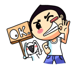 Mr. Waterchestnut and Choei Moei (ENG) sticker #5536069