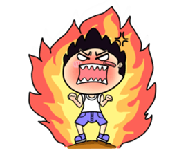 Mr. Waterchestnut and Choei Moei (ENG) sticker #5536071