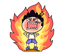 Mr. Waterchestnut and Choei Moei (ENG) sticker #5536071