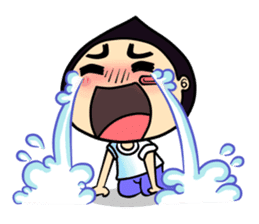 Mr. Waterchestnut and Choei Moei (ENG) sticker #5536072