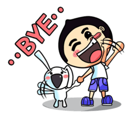 Mr. Waterchestnut and Choei Moei (ENG) sticker #5536075