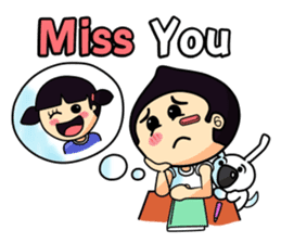 Mr. Waterchestnut and Choei Moei (ENG) sticker #5536076