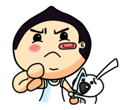 Mr. Waterchestnut and Choei Moei (ENG) sticker #5536077