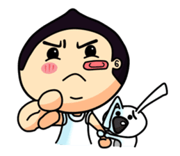 Mr. Waterchestnut and Choei Moei (ENG) sticker #5536077