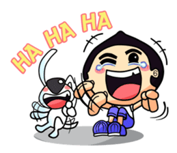 Mr. Waterchestnut and Choei Moei (ENG) sticker #5536080